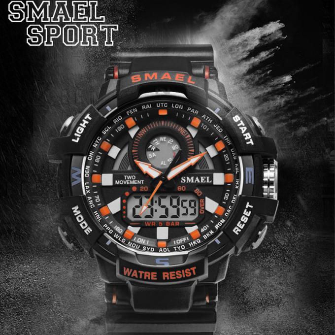 WJ-7398 الأزياء أحدث تصميم SMAEL الرجال الساعات وجه كبير العلامة التجارية ساعات المعصم الرقمية عارضة رخيصة الثمن سيليكون ساعات اليد