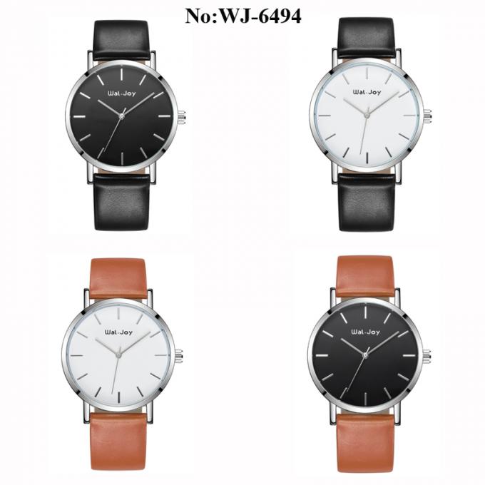 WJ-7972 جلد اصلي ساعة اليد للرجال