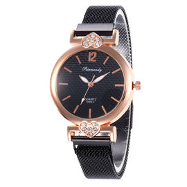 WJ-8566 2019 Newest Hotsale Lady Hand Health Alloy Case Magnetic Mesh Wrist Watch
